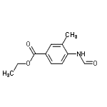 CAS 登录号：167487-81-2， 乙基4-甲酰氨基-3-甲基苯甲酸酯