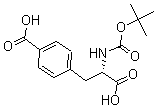 CAS#: 167496-24-4, 4-Carboxy-N-[(1,1-Dimethylethoxy)Carbonyl]-Phenylalanine