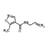 CAS#: 167538-17-2, N-Allyl-5-Methyl-1,2-Oxazole-4-Carboxamide