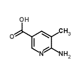 CAS 登录号：167626-78-0， 6-氨基-5-甲基烟酸