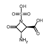 CAS#: 167685-65-6, (2R,3S)-3-Amino-4-Oxo-1-Sulfo-2-Azetidinecarboxylic Acid