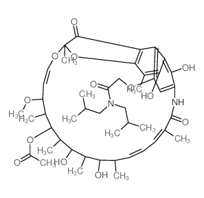 CAS#: 16784-05-7, 4-O-[(N,N-Diisobutylcarbamoyl)Methyl]Rifamycin