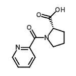 CAS 登录号：167868-25-9， 1-(2-吡啶基羰基)-L-脯氨酸