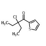 CAS#: 168033-00-9, 2-Chloro-2-Ethyl-1-(2-Thienyl)-1-Butanone