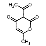 CAS#: 16807-48-0, 3-Acetyl-6-Methyl-2H-Pyran-2,4(3H)-Dione
