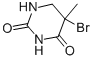 CAS 登录号：1681-77-2， 56-二氢-5-溴-5-甲基尿嘧啶