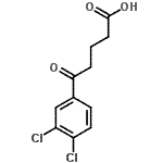 CAS#: 168135-66-8, 5-(3,4-Dichlorophenyl)-5-Oxopentanoic Acid