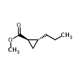 CAS#: 168141-72-8, Methyl (1R,2R)-2-Propylcyclopropanecarboxylate