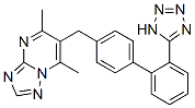 CAS#: 168152-68-9, 5,7-Dimethyl-6-[[4-[2-(2H-Tetrazol-5-Yl)Phenyl]Phenyl]Methyl]-[1,2,4]Triazolo[1,5-a]Pyrimidine