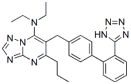 CAS#: 168152-70-3, N,N-Diethyl-5-Propyl-6-[[4-[2-(2H-Tetrazol-5-Yl)Phenyl]Phenyl]Methyl]-[1,2,4]Triazolo[5,1-b]Pyrimidin-7-Amine