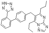 CAS#: 168152-91-8, 5,7-Dipropyl-6-[[2'-(2H-Tetrazol-5-Yl)[1,1'-Biphenyl]-4-Yl]Methyl]-[1,2,4]Triazolo[1,5-a]Pyrimidine