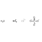 CAS#: 16827-96-6, Ammonium Cobalt(2+) Phosphate Hydrate (1:1:1:1)