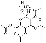 CAS#: 168567-90-6, (2R,3R,4S,5S,6R)-6-(Acetoxymethyl)-2-Azido-2-Cyanotetrahydro-2H-Pyran-3,4,5-Triyl Triacetate