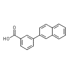 CAS#: 168618-46-0, 3-(2-Naphthyl)Benzoic Acid
