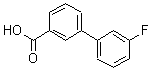 CAS#: 168619-04-3, 3'-Fluoro-[1,1'-Biphenyl]-3-Carboxylicacid