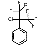 CAS#: 16878-50-5, (2-Chloro-1,1,1,3,3,3-Hexafluoro-2-Propanyl)Benzene