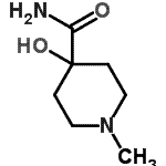 CAS#: 168818-61-9, 4-Hydroxy-1-Methyl-Piperidine-4-Carboxamide