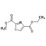 CAS#: 168907-78-6, 4-Ethyl 2-Methyl 1,3-Thiazole-2,4-Dicarboxylate