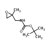 CAS#: 168910-03-0, 2-Methyl-2-Propanyl [(2-Methyl-2-Oxiranyl)Methyl]Carbamate