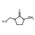 CAS 登录号：168915-20-6， 1-(羟基甲基)-3-甲基-2-咪唑烷硫酮