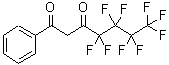 CAS 登录号：168920-97-6， 4,4,5,5,6,6,7,7,7-九氟-1-苯基-1,3-庚烷二酮
