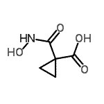 CAS#: 168982-26-1, 1-(Hydroxycarbamoyl)Cyclopropanecarboxylic Acid