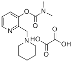 CAS#: 169128-47-6, [2-(Piperidin-1-Ylmethyl)Pyridin-3-Yl] N,N-Dimethylcarbamate oxalate