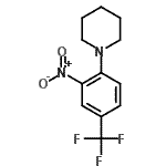 CAS#: 1692-79-1, 1-[2-Nitro-4-(Trifluoromethyl)Phenyl]Piperidine