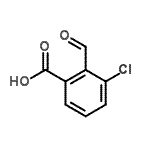 CAS#: 169310-05-8, 3-Chloro-2-formylbenzoic acid
