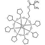 CAS#: 169391-91-7, Poly(Cyclopentylsilsesquioxane) Methacryloxypropyl Substituted
