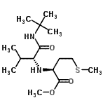 CAS 登录号：169453-35-4， N-{(2R)-3-甲基-1-[(2-甲基-2-丙基)氨基]-1-氧代-2-丁炔基}-L-蛋氨酸甲酯