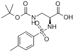 CAS 登录号：16947-86-7， 3-[[(1,1-二甲基乙氧基)羰基]氨基]-N-[(4-甲基苯基)磺酰基]-L-丙氨酸