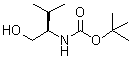 CAS#: 169556-48-3, 2-Methyl-2-Propanyl [(2R)-1-Hydroxy-3-Methyl-2-Butanyl]Carbamate