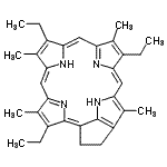 CAS#: 16980-14-6, 3,9,14-Triethyl-4,8,13,18-tetramethyl-3,4-didehydrophorbine