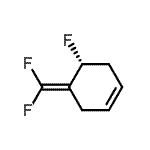 CAS 登录号：169899-24-5， (5R)-4-(二氟亚甲基)-5-氟环己烯