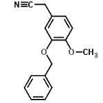CAS#: 1699-39-4, [3-(Benzyloxy)-4-Methoxyphenyl]Acetonitrile