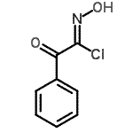 CAS 登录号：17019-28-2， (1Z)-N-羟基-2-氧代-2-苯基亚氨代乙酰氯化物