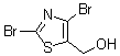 CAS#: 170232-68-5, 2,4-Dibromo-5-Thiazolemethanol