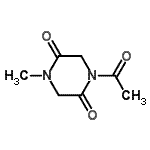 CAS#: 170376-79-1, 1-Acetyl-4-Methyl-2,5-Piperazinedione