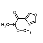 CAS#: 170486-48-3, N-Methoxy-N-Methyl-1,3-Oxazole-4-Carboxamide