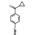 CAS#: 170564-99-5, 4-(Cyclopropylcarbonyl)Benzonitrile