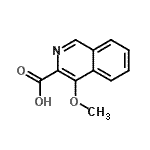 CAS#: 170621-98-4, 4-Methoxy-3-Isoquinolinecarboxylic Acid