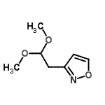 CAS#: 170648-44-9, 3-(2,2-Dimethoxyethyl)-1,2-Oxazole