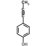 CAS 登录号：170651-15-7， 4-(1-丙炔-1-基)苯酚