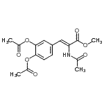 CAS#: 170699-07-7, Methyl (2Z)-2-Acetamido-3-(3,4-Diacetoxyphenyl)Acrylate
