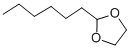 CAS 登录号：1708-34-5， 2-己基-1,3-二氧戊环