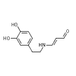 CAS#: 170803-37-9, (2E)-3-{[2-(3,4-Dihydroxyphenyl)Ethyl]Amino}Acrylaldehyde