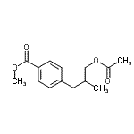 CAS#: 170955-22-3, Methyl 4-(3-Acetoxy-2-Methylpropyl)Benzoate