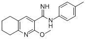 CAS#: 171011-12-4, 2-Methoxy-N'-(4-Methylphenyl)-5,6,7,8-Tetrahydroquinoline-3-Carboximidamide