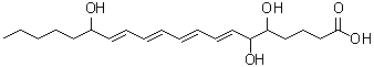 CAS 登录号：171030-11-8， (7E,9E,11E,13E)-5,6,15-三羟基-7,9,11,13-二十碳四烯酸